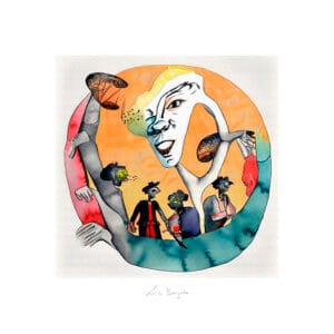 El círculo de la vida en movimiento